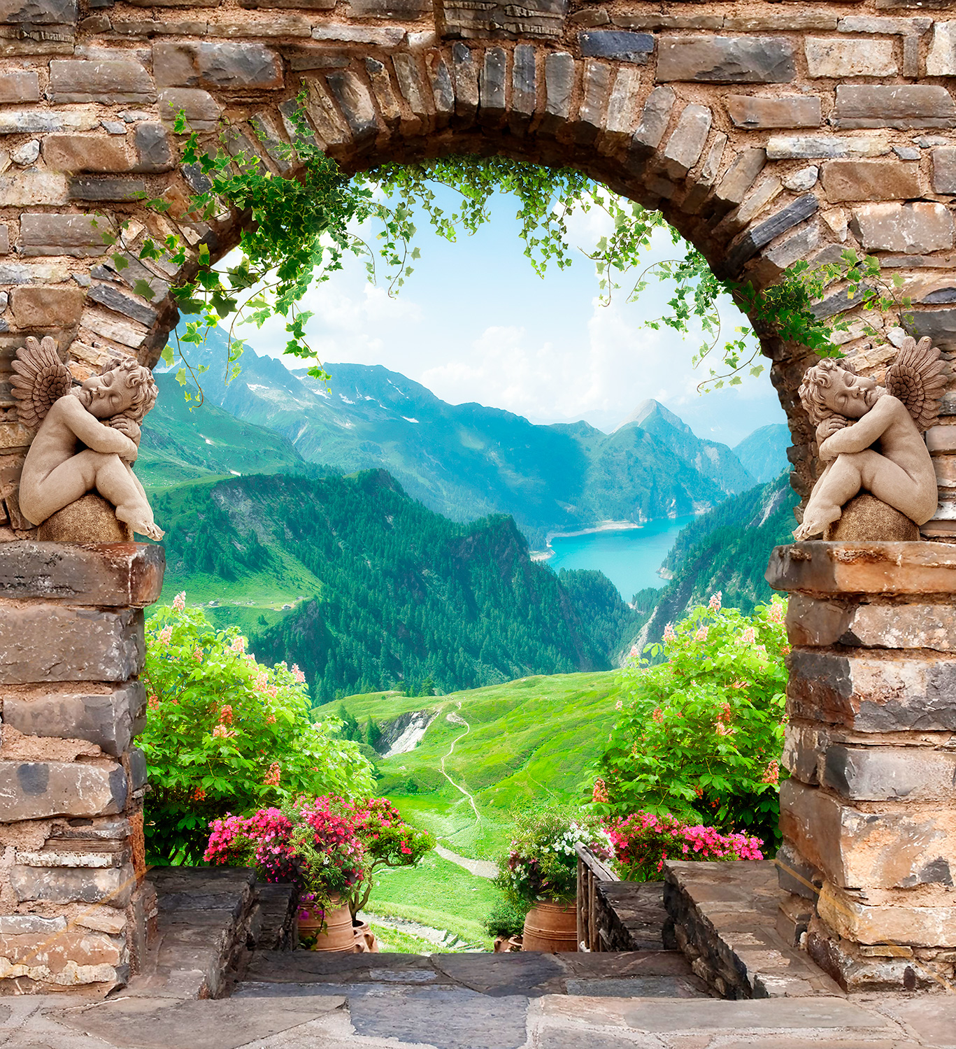 Fotomurales: Puerta de los &aacute;ngeles