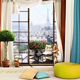 Fotomurales: Terraza sublime en París 2