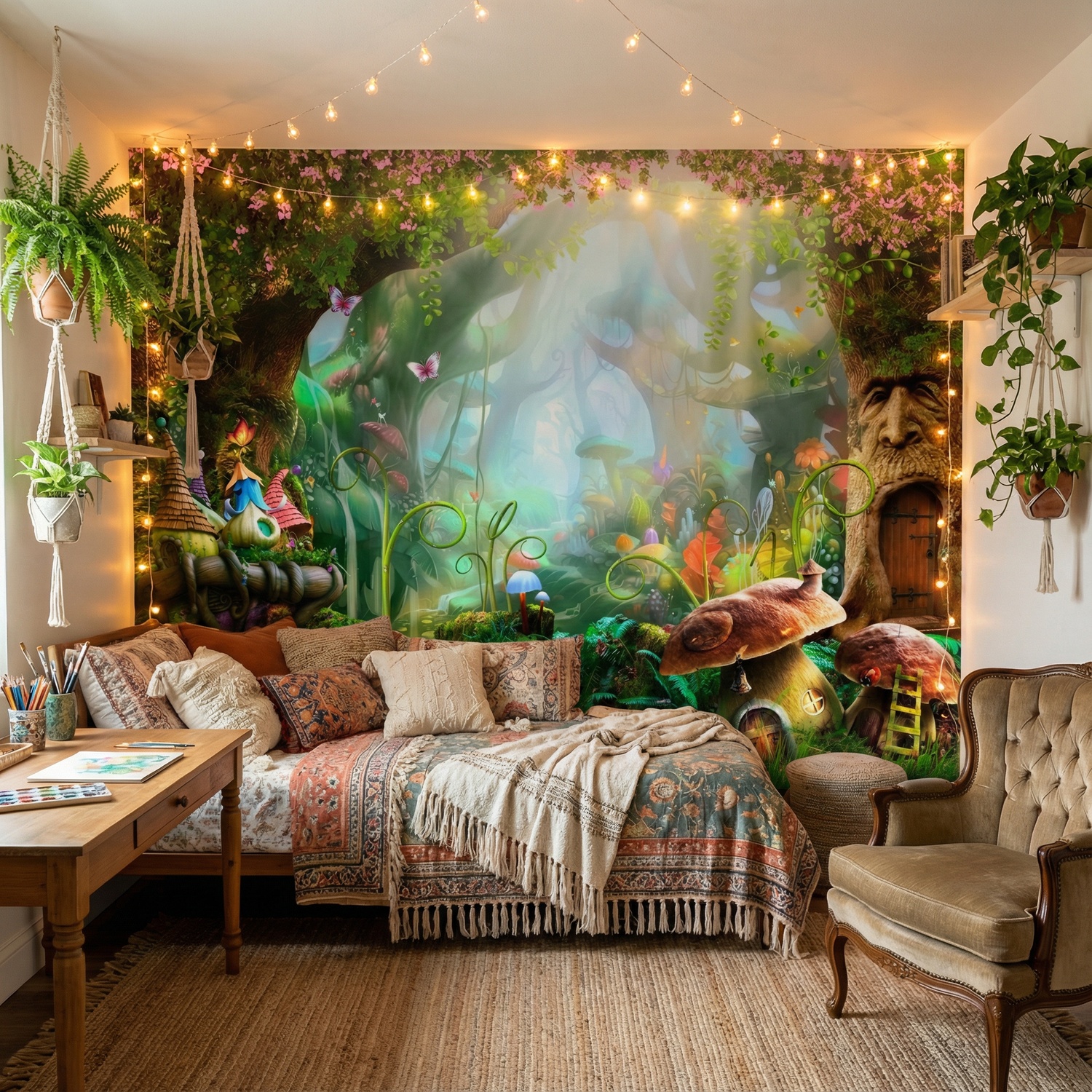 Fotomurales: Bosque de fantas&iacute;a