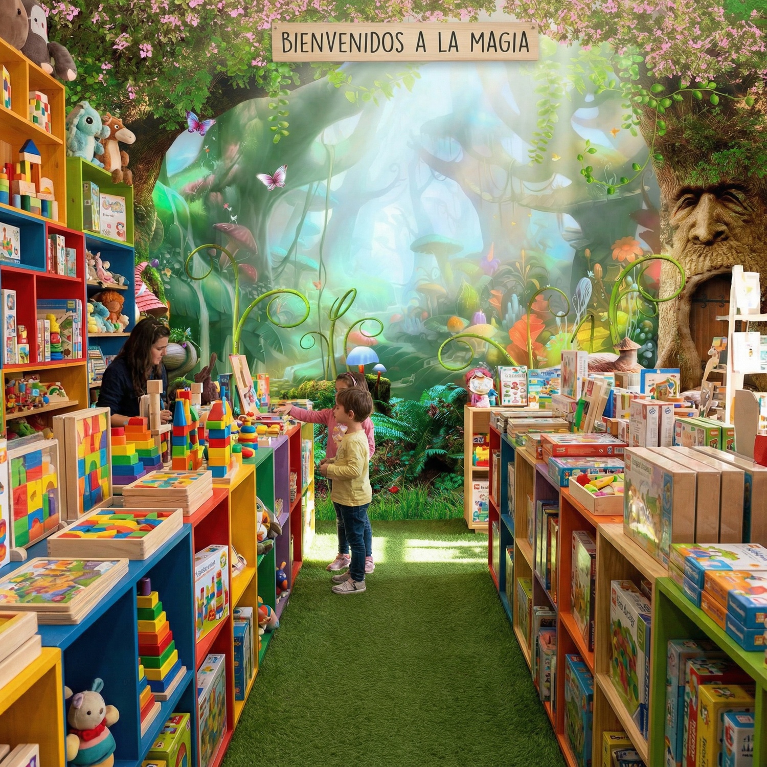 Fotomurales: Bosque de fantas&iacute;a