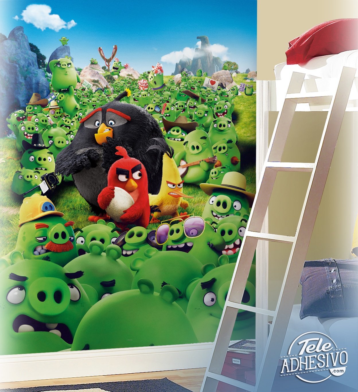 Fotomurales: Angry Birds