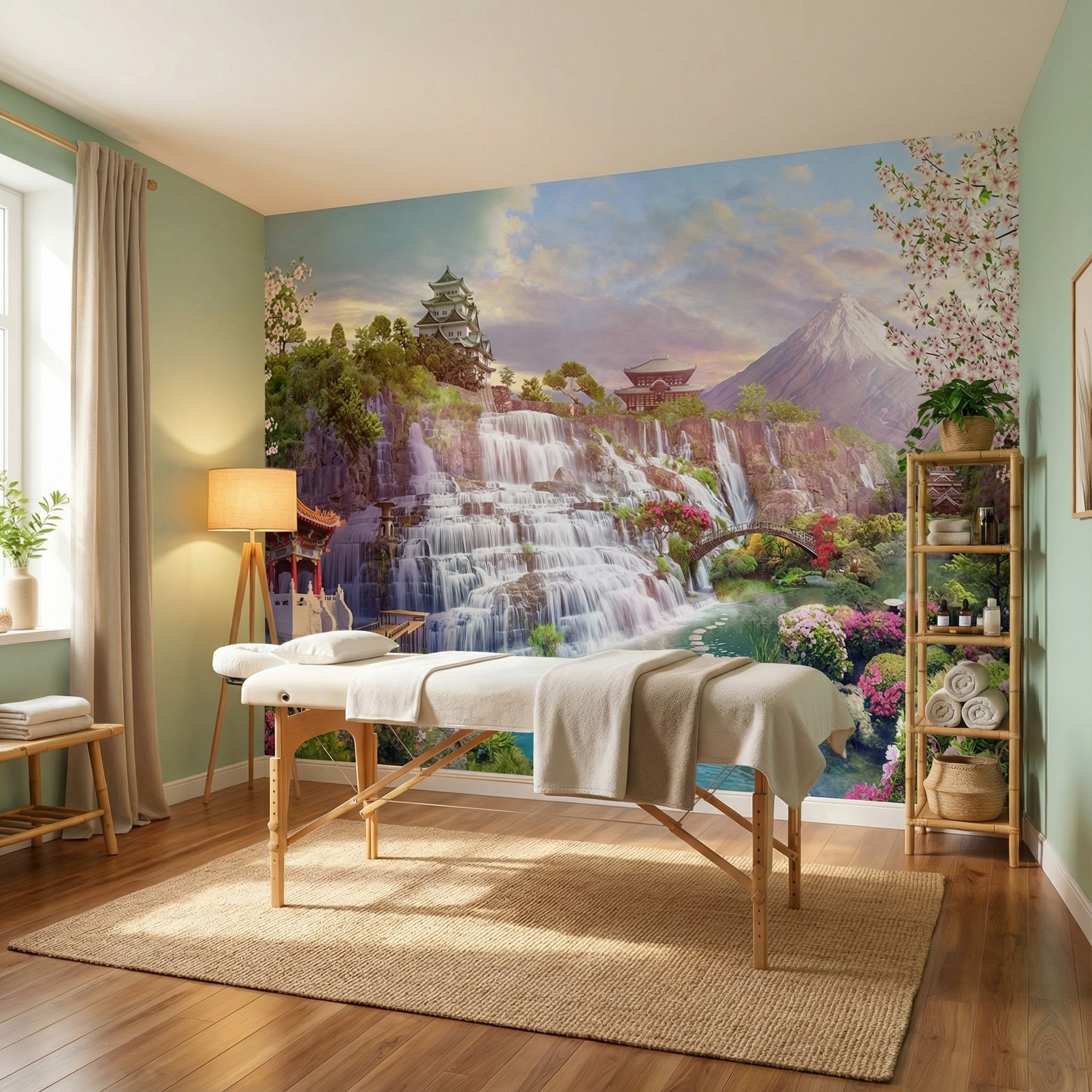 Fotomurales: Cascada de Jap&oacute;n