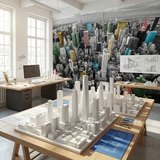 Fotomurales: Rascacielos Coloridos Nueva York 11