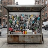 Fotomurales: Rascacielos Coloridos Nueva York 19