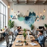 Fotomurales: Collage Monta&ntilde;a y Naturaleza 5