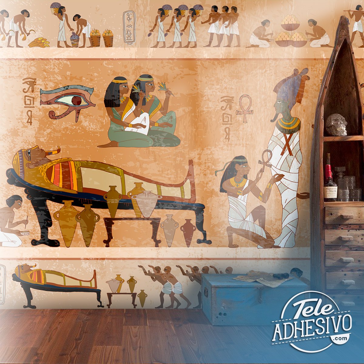 Fotomurales: Pinturas del Antiguo Egipto