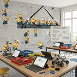 Fotomurales: Minions en el Trabajo 3