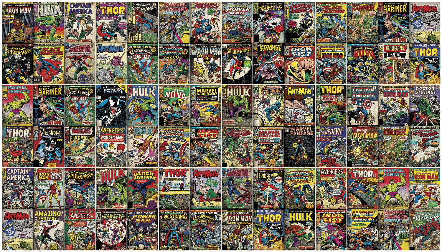 Fotomurales: Portadas de C&oacute;mic