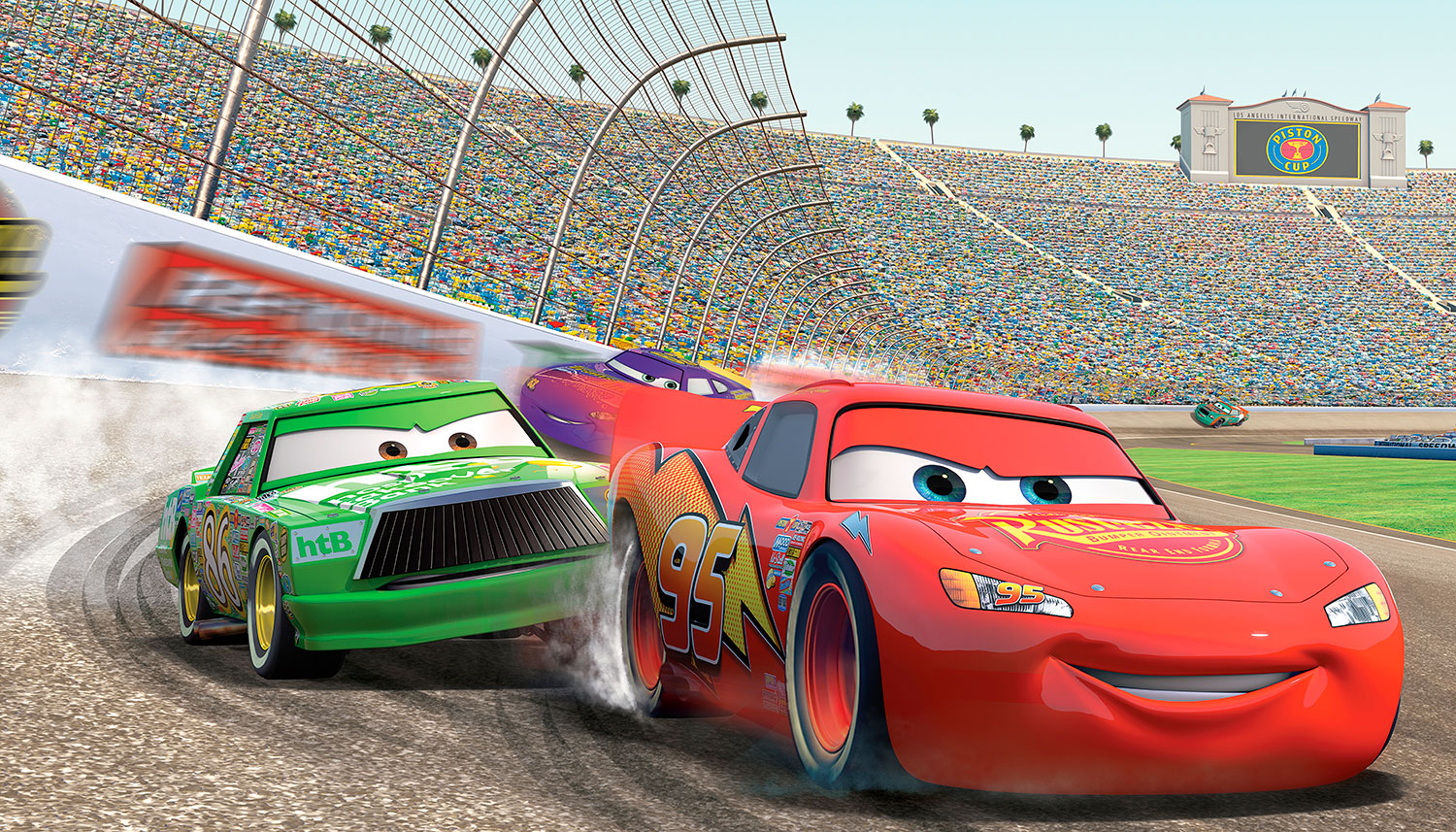 Fotomurales: Rayo Mcqueen en la Copa Piston