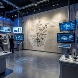 Fotomurales: Planos Del Halc&oacute;n Milenario 8