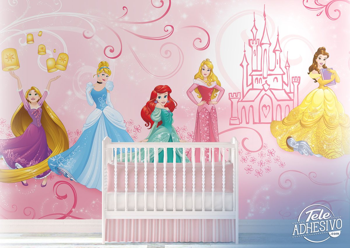 Fotomurales: Collage Princesas Disney