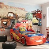 Fotomurales: Rayo Mcqueen y sus Amigos en Radiador Springs 20