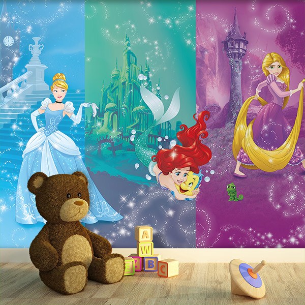 Fotomurales: 4 Princesas Disney 0
