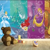 Fotomurales: 4 Princesas Disney 2