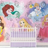 Fotomurales: Bellos Rostros de las Princesas Disney 2
