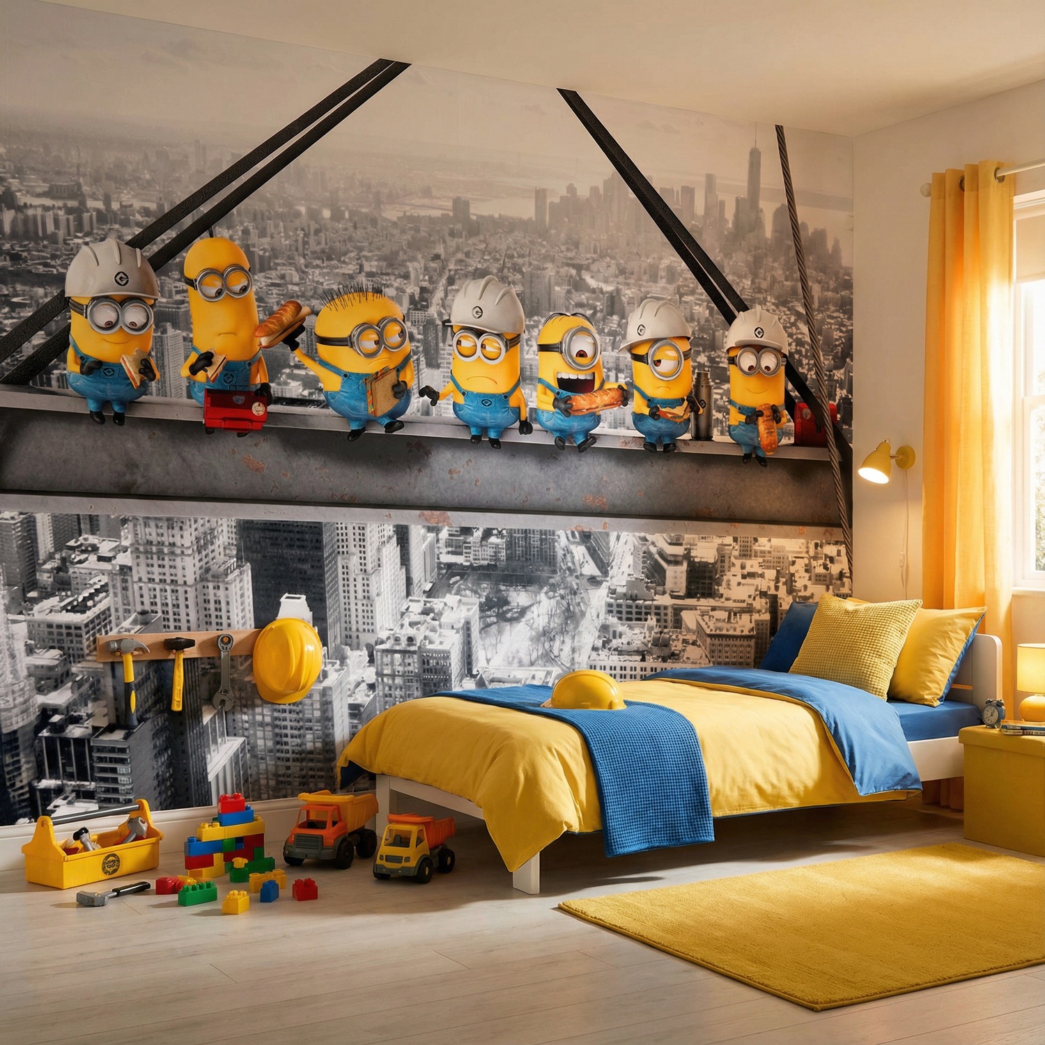 Fotomurales: Minions en la Viga