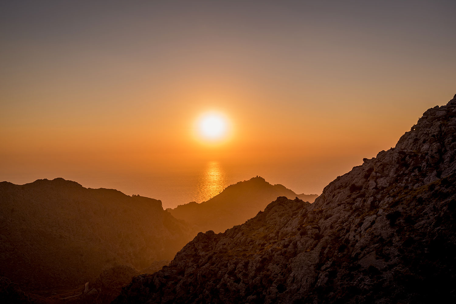 Fotomurales: Atardecer con Vistas