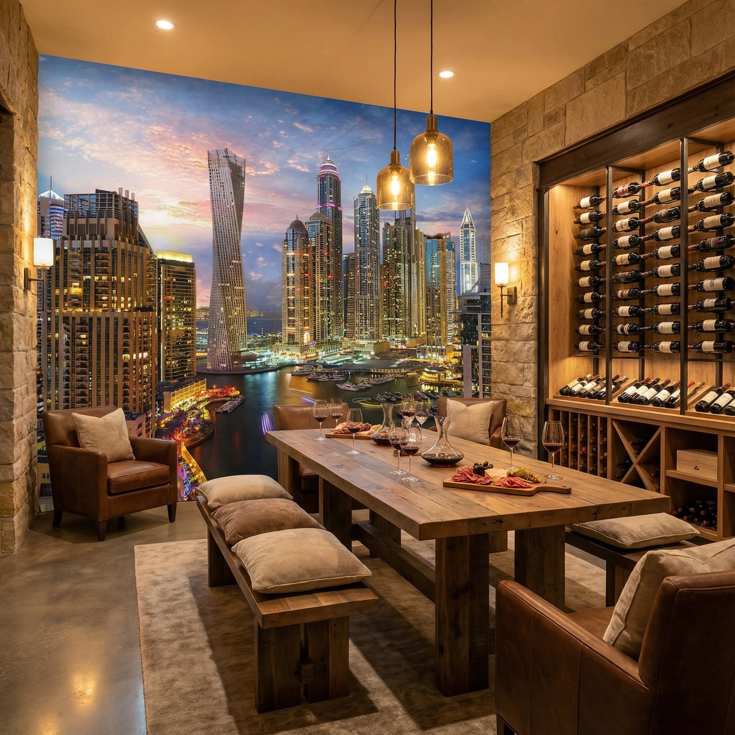 Fotomurales: Skyline de Dubai