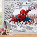 Fotomurales: Spiderman Rompe Pared 2