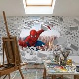 Fotomurales: Spiderman Rompe Pared 14