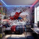 Fotomurales: Spiderman Rompe Pared 7
