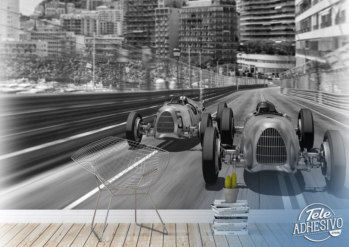 Fotomurales: Carrera Fórmula 1 en Mónaco