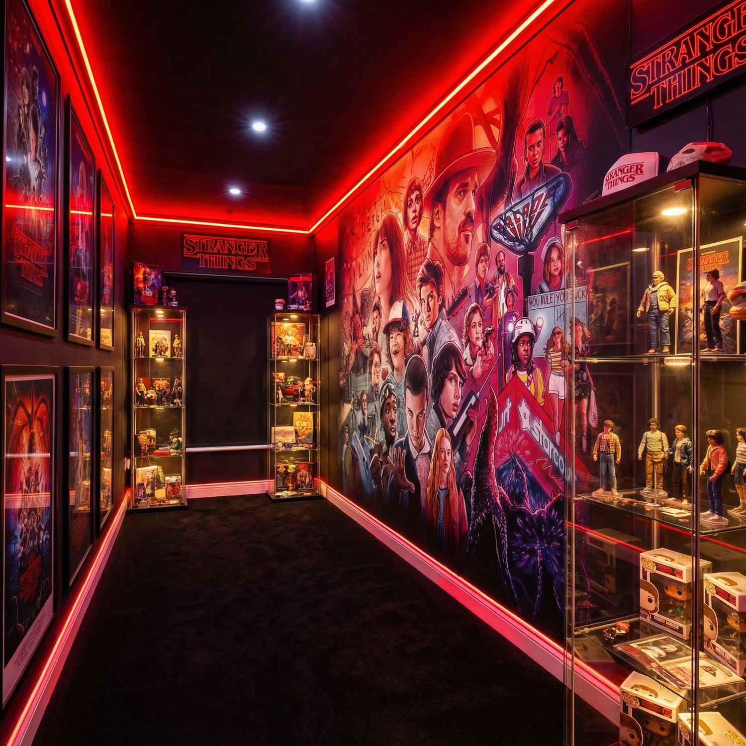 Fotomurales: Dibujo Stranger Things