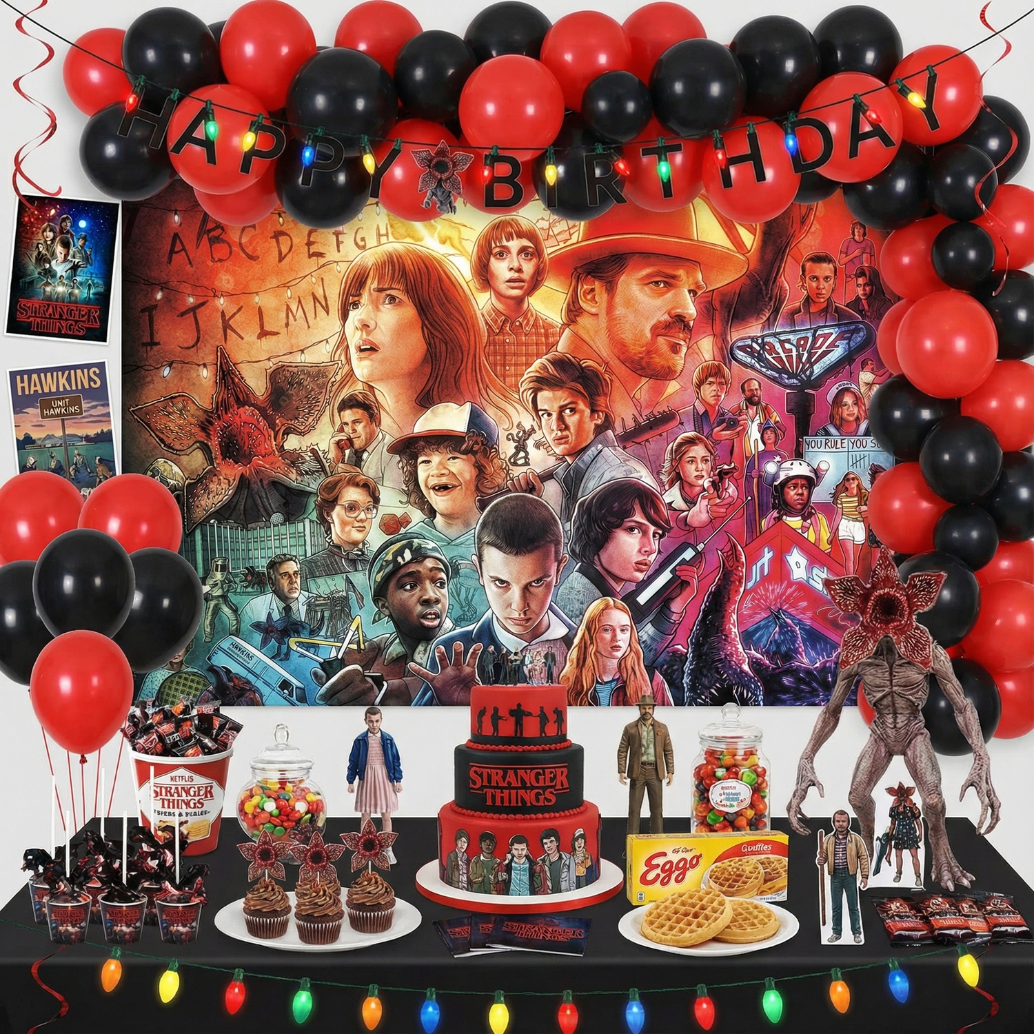 Fotomurales: Dibujo Stranger Things