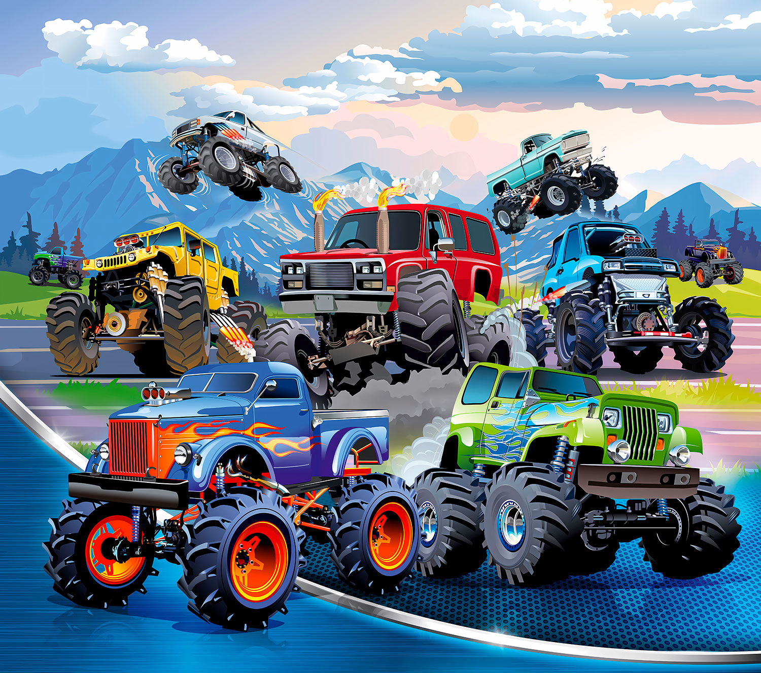 Fotomurales: Monster Truck