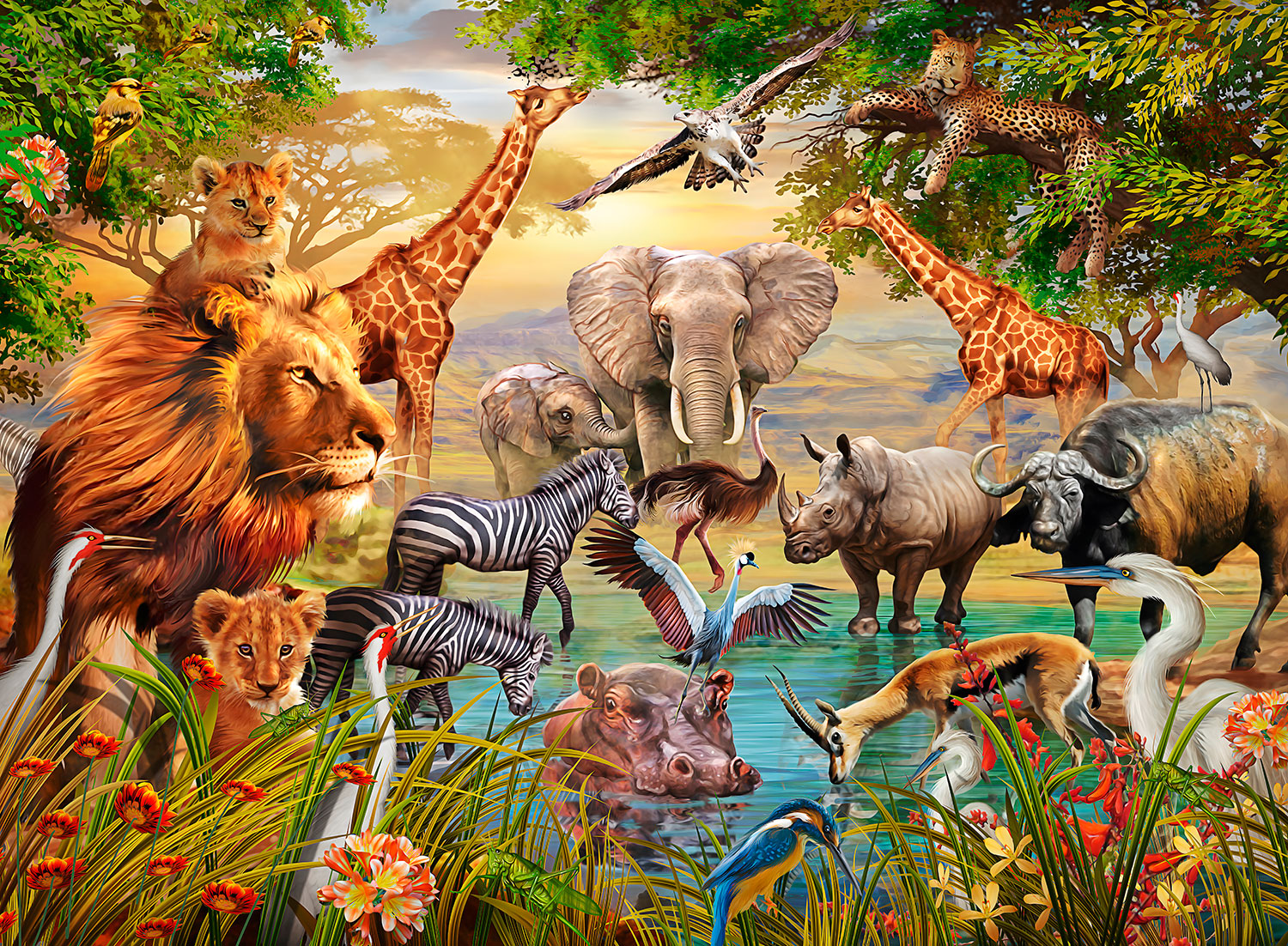 Fotomurales: Animales de la Selva II