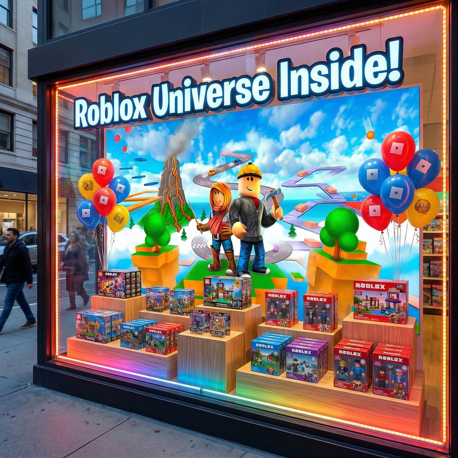 Fotomurales: Roblox powering imagination