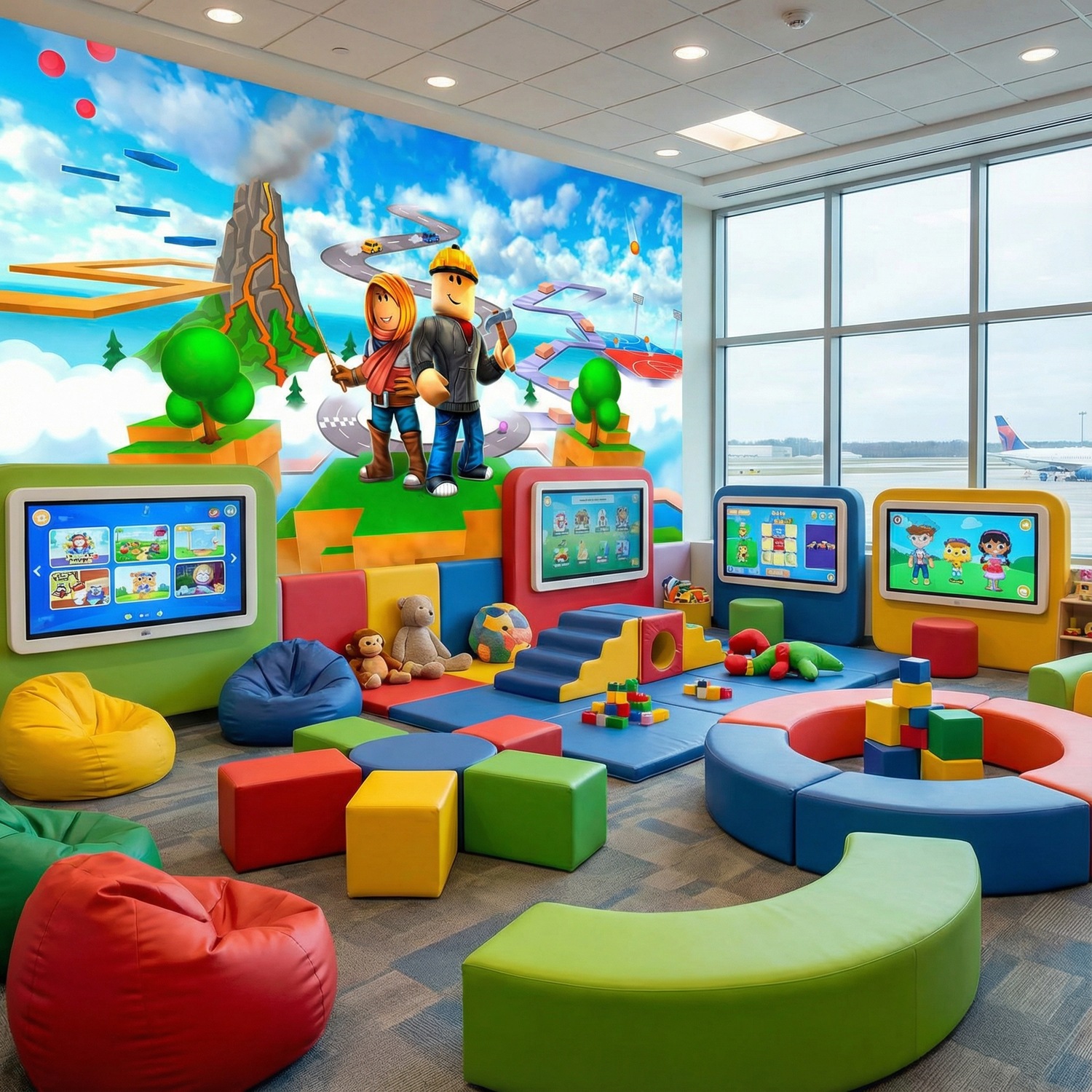 Fotomurales: Roblox powering imagination