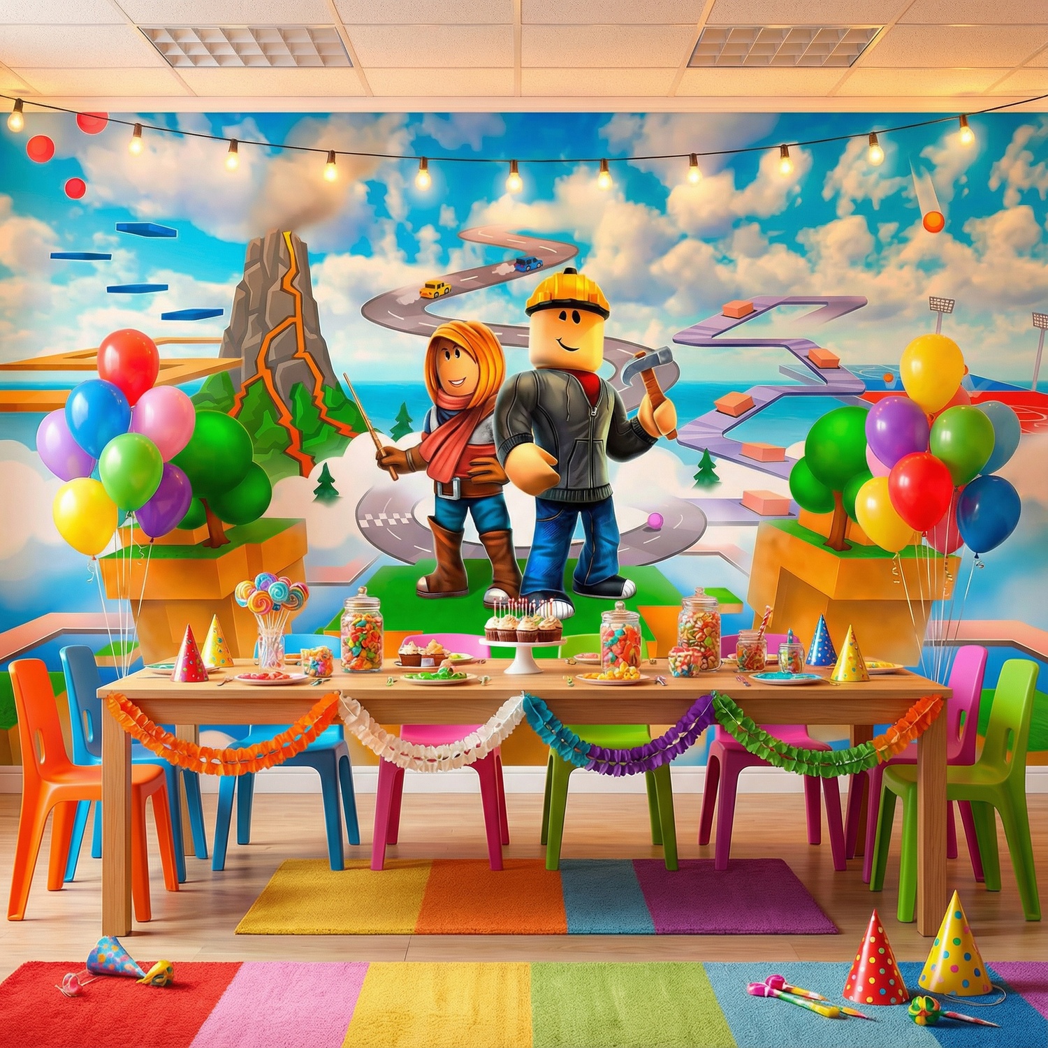 Fotomurales: Roblox powering imagination