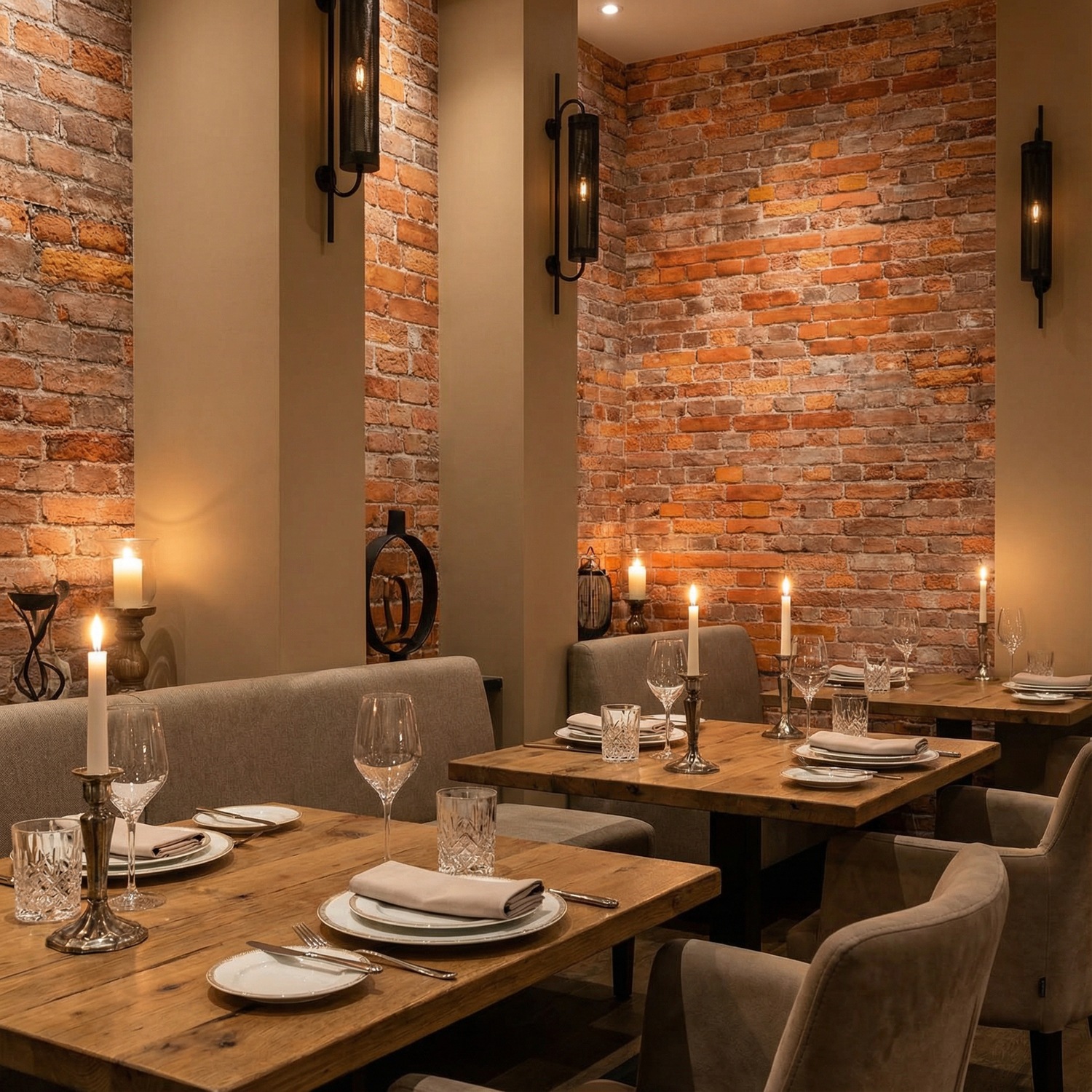 Fotomurales: Textura ladrillo vintage