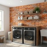 Fotomurales: Textura ladrillo vintage 17