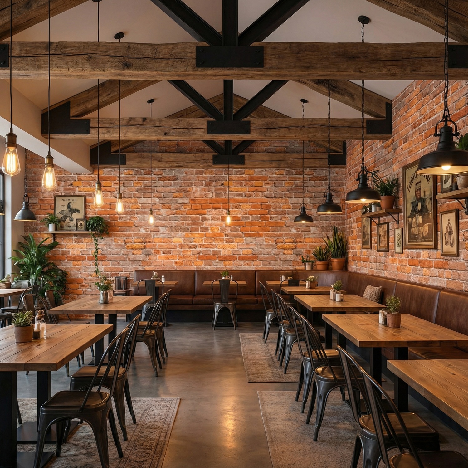 Fotomurales: Textura ladrillo vintage