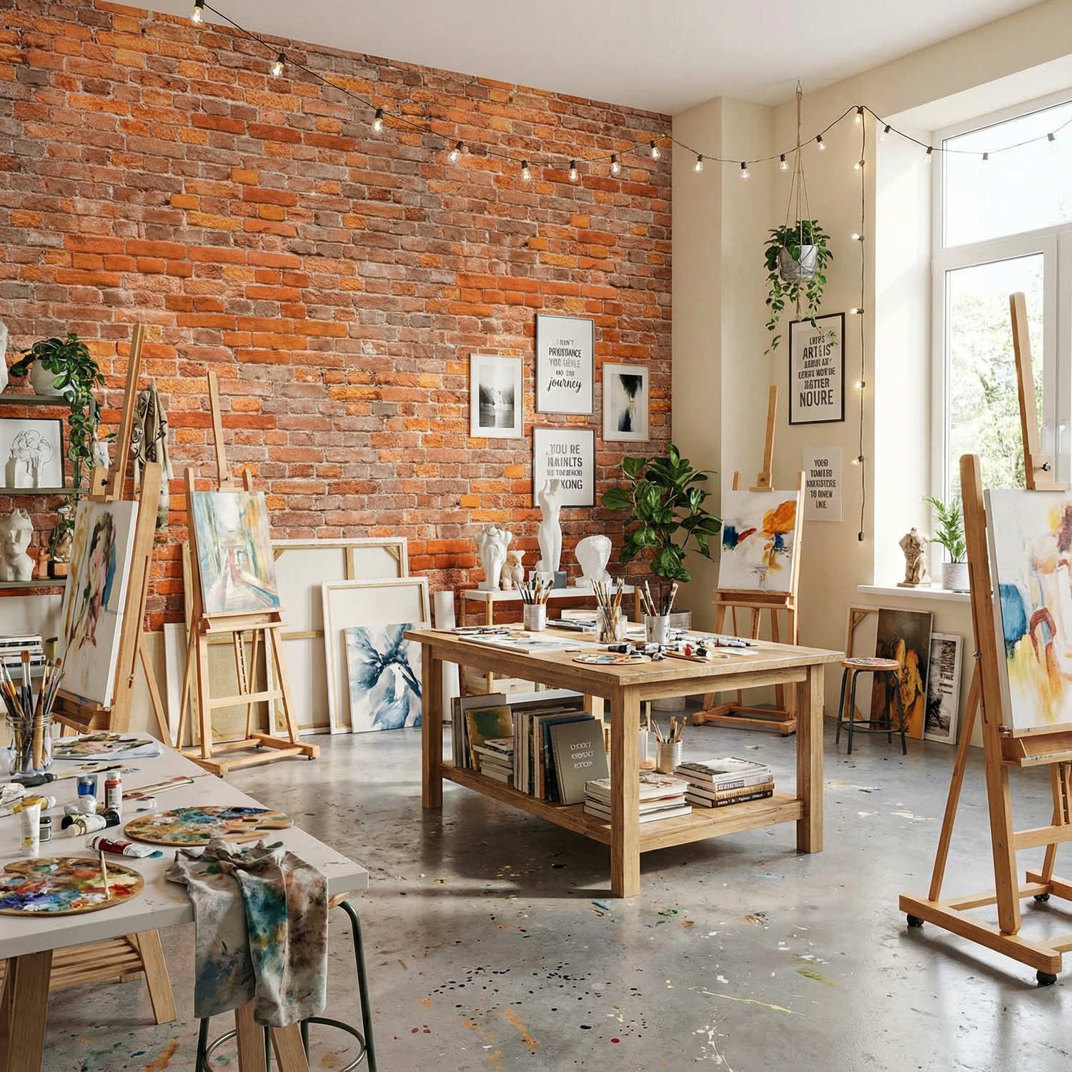 Fotomurales: Textura ladrillo vintage