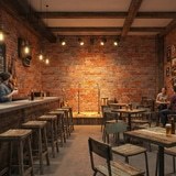 Fotomurales: Textura ladrillo vintage 10