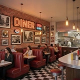 Fotomurales: Textura ladrillo N&aacute;poles 14