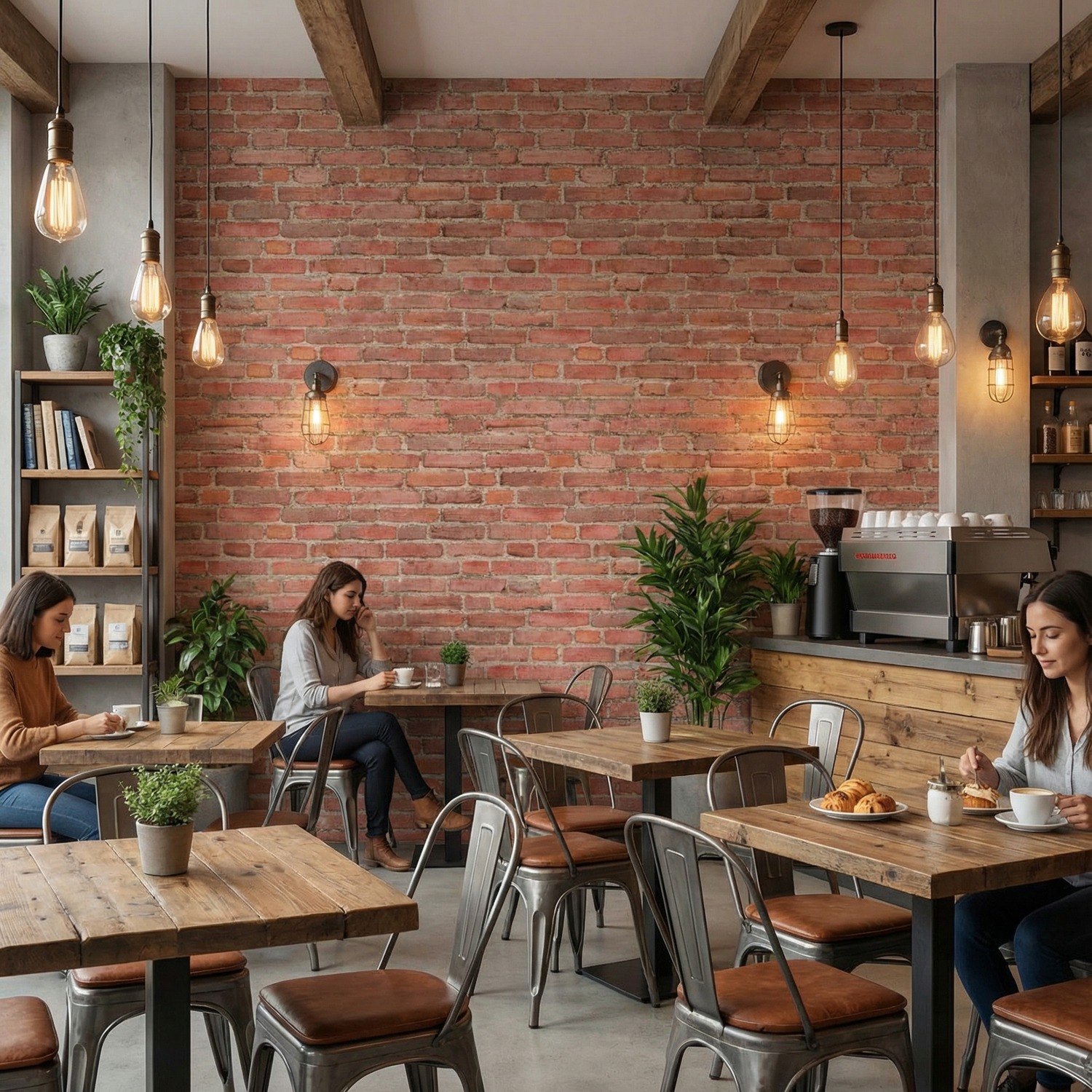 Fotomurales: Textura ladrillo N&aacute;poles