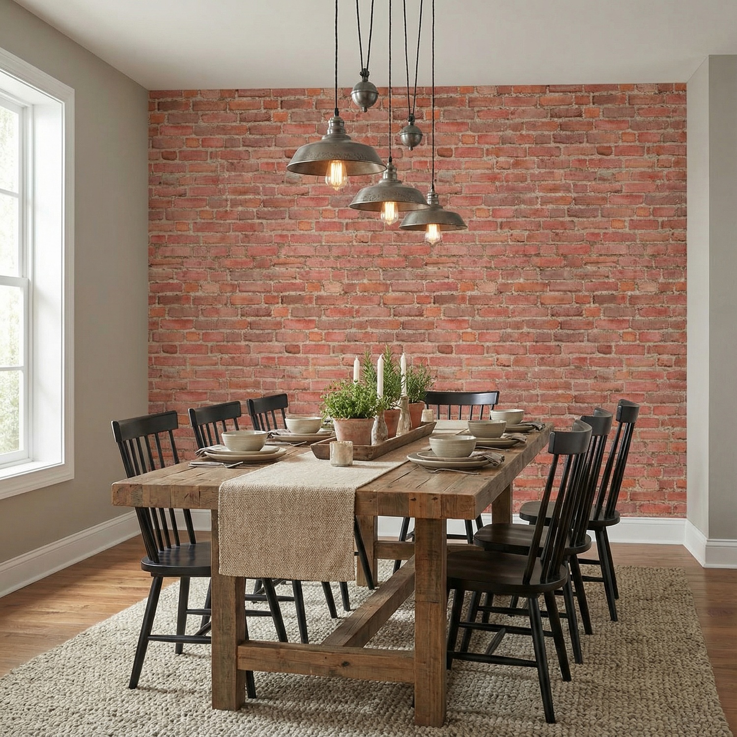 Fotomurales: Textura ladrillo N&aacute;poles