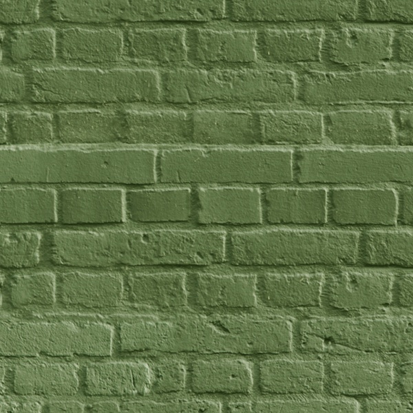 Fotomurales: Textura ladrillo verde