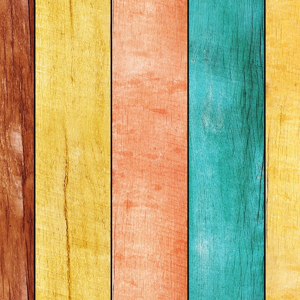 Fotomurales: Textura madera multicolor