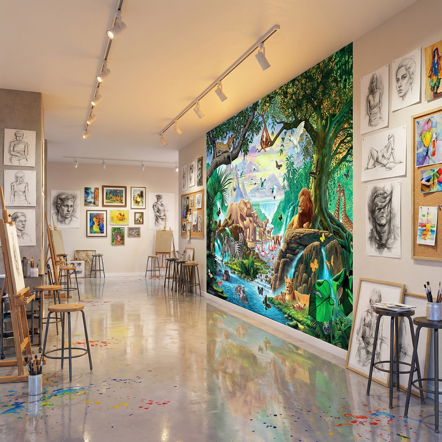 Fotomurales: Naturaleza Jungla