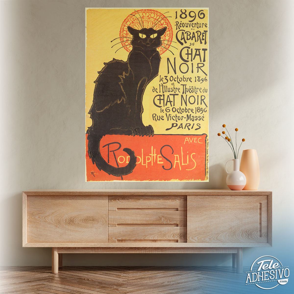 Vinilos Decorativos: Le Chat Noir