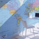 Fotomurales: Mapa del Mundo 2