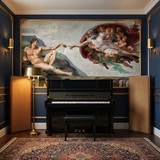 Fotomurales: Creaci&oacute;n de Adan, Michelangelo 13