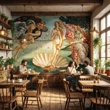 Fotomurales: Nacimiento de venus, Botticelli 8