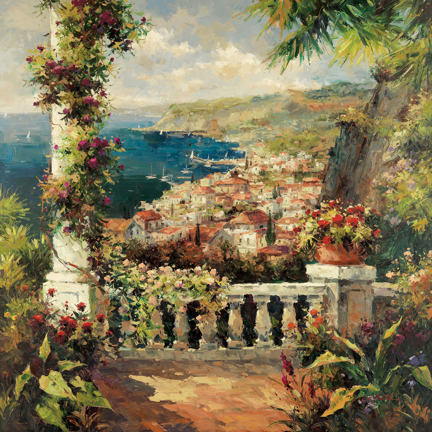 Fotomurales: Vista desde la terraza, Peter Bell