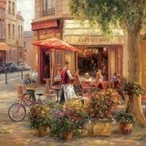 Fotomurales: el Caf&eacute; de Par&iacute;s 3